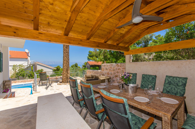 Fantastic exterior, Villa Blue & Green Hvar - direct contact with owner Vrboska